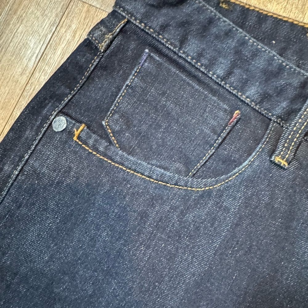 Robert Graham New Men's Straight Jeans in Dark Indigo 32/30 - Picture 6 of 10